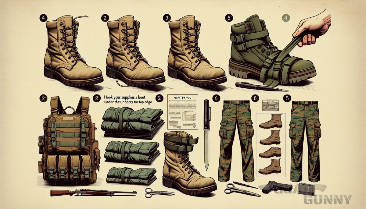 Featured image for a blog post called boot bands how do marines use them master the technique.