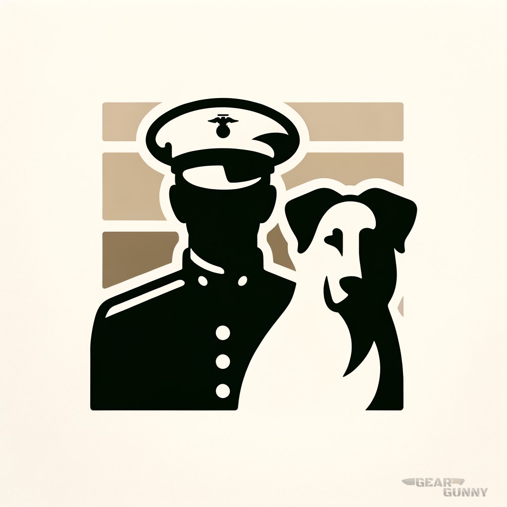 Supplemental image for a blog post called 'are dogs allowed in the marine corps: key insights'