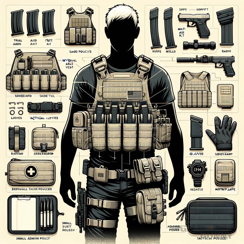 Supplemental image for a blog post called 'tactical vest loadout: how to optimize your gear? (essential tips unveiled)'.